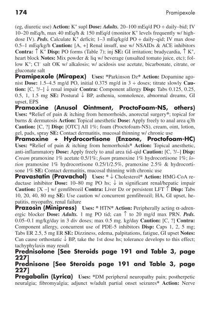 Clinician's Pocket Drug Reference 2008