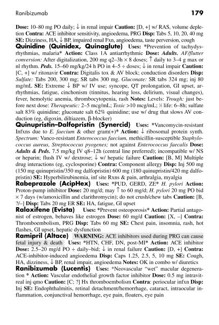 Clinician's Pocket Drug Reference 2008