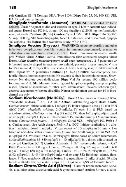 Clinician's Pocket Drug Reference 2008