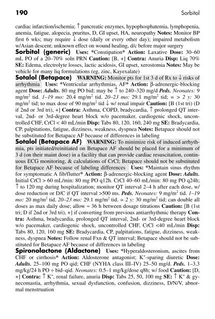 Clinician's Pocket Drug Reference 2008