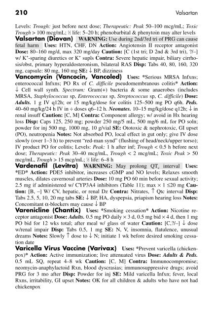 Clinician's Pocket Drug Reference 2008