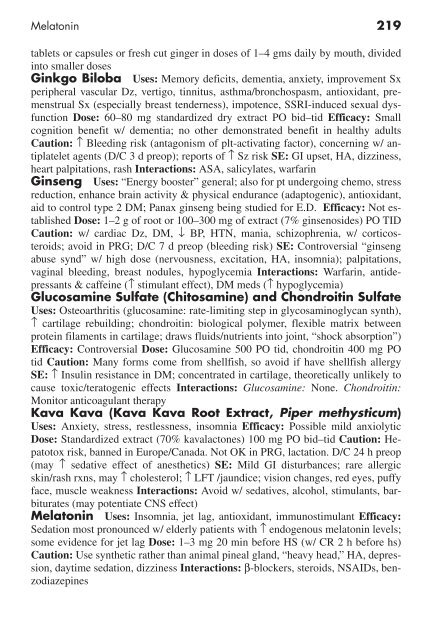 Clinician's Pocket Drug Reference 2008