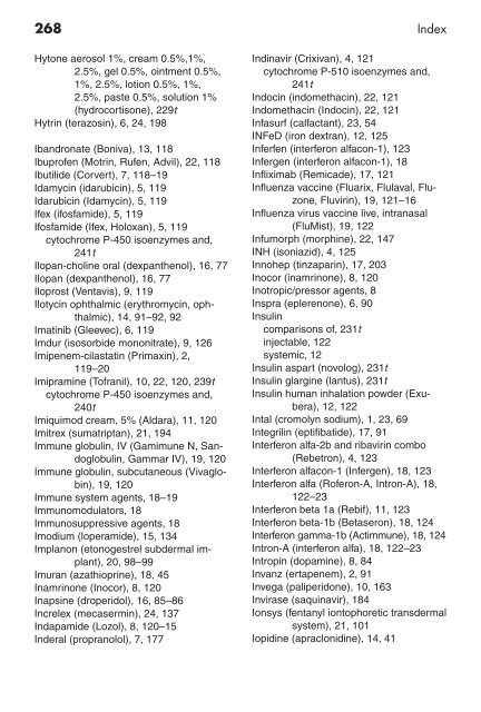 Clinician's Pocket Drug Reference 2008