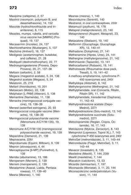 Clinician's Pocket Drug Reference 2008