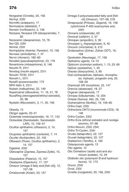 Clinician's Pocket Drug Reference 2008