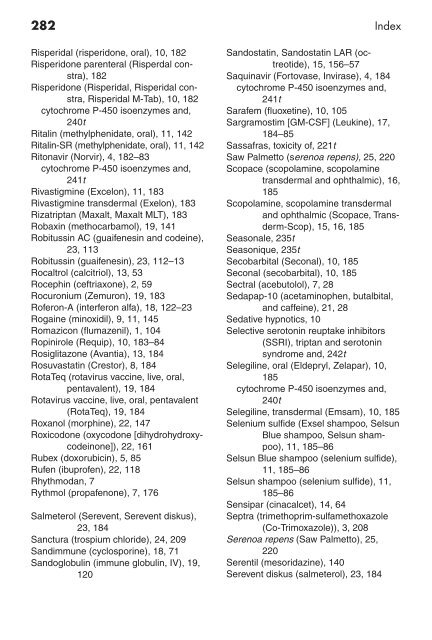 Clinician's Pocket Drug Reference 2008