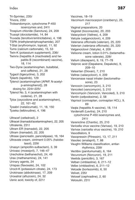 Clinician's Pocket Drug Reference 2008