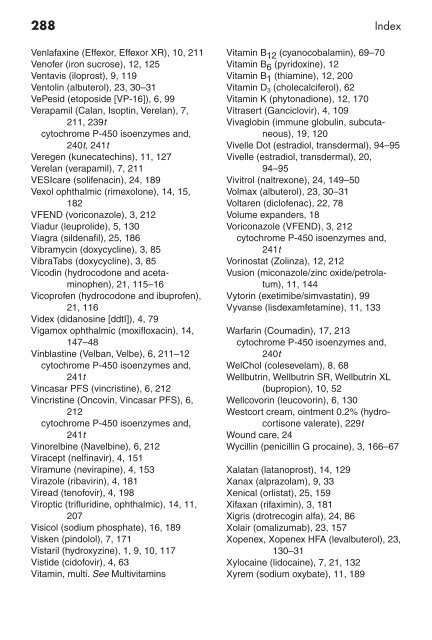 Clinician's Pocket Drug Reference 2008