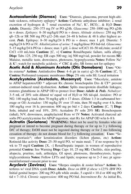 Clinician's Pocket Drug Reference 2008