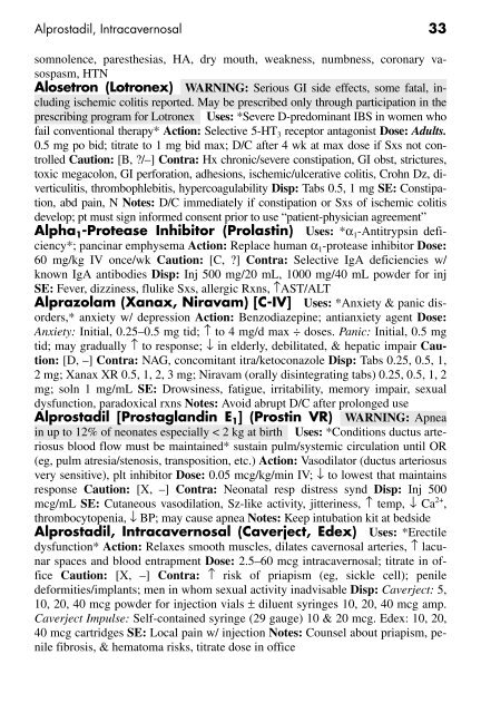 Clinician's Pocket Drug Reference 2008