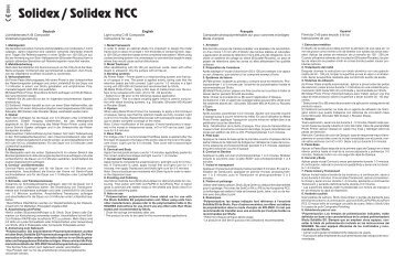 BPZ_Solidex/Solidex NCC 8/00 - SHOFU Dental GmbH