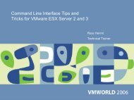 Command Line Interface Tips and Tricks for VMware ESX Server 2 ...