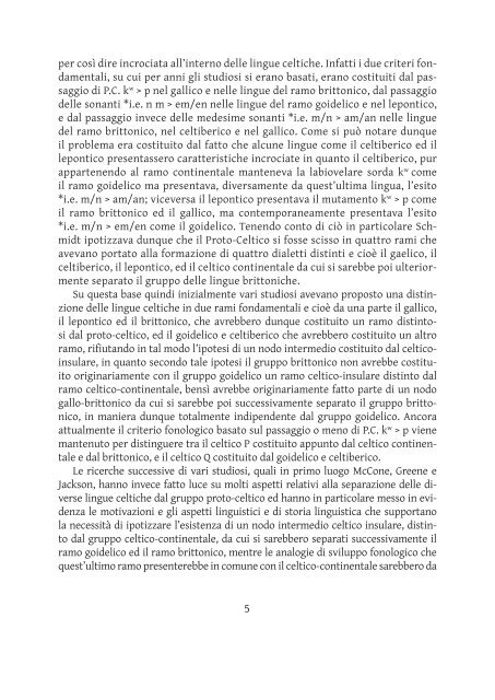 Introduzione alla storia della  lingua gaelica Anna ... - OpenstarTs