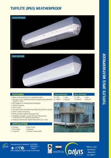 tufflite series - Davis Lighting