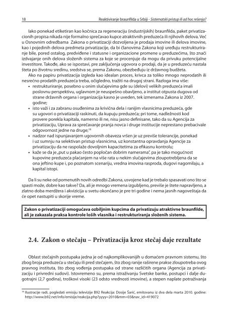Reaktiviranje braunfilda u Srbiji - Stalna konferencija gradova i opÅ¡tina