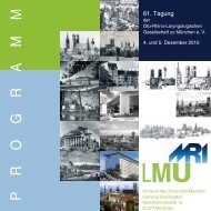 Sonntag, 5. Dezember 2010 Wissenschaftliche ... - orl-muenchen.de