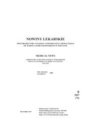 NOWINY LEKARSKIE 6 - Nowiny Lekarskie - UMP