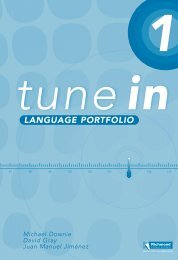 Tune in 1 - Language Portfolio - Webtunein.net