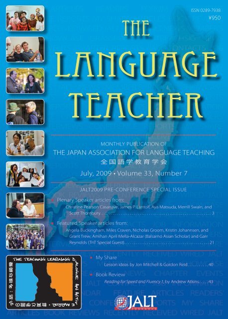 THE JAPAN ASSOCIATION FOR LANGUAGE - JALT Publications