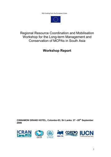 Regional Resource Coordination and Mobilisation Workshop for the ...