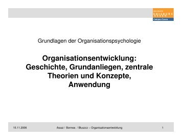 Organisationsentwicklung - OrgLab