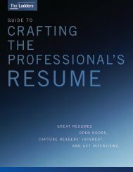 Professional Resume Advice and Sample ... - Career Services