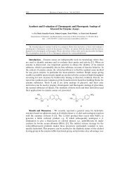 Synthesis and Evaluation of Chromogenic and ... - Reymond Group