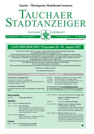 TAUCHAER STADTANZEIGER