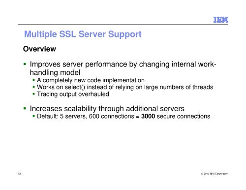 z/VM SSL Server Update - z/VM - IBM