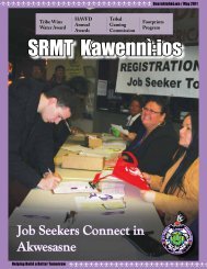 SRMT KawennÃ¬:ios Newsletter - Saint Regis Mohawk Tribe