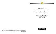 PNGase F Instruction Manual - Bio-Rad