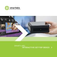 SmartLabS InteractIve Set-top BoxeS - TV Connect