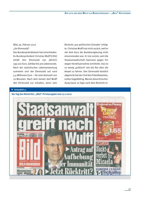 „Bild“ und Wulff – Ziemlich beste Partner - Otto Brenner Stiftung