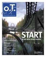 September 07 | No. 15 - Das Magazin für Kunst, Architektur und ...