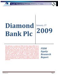 Equity Research Report - Diamond Bank Plc.pdf - Proshare