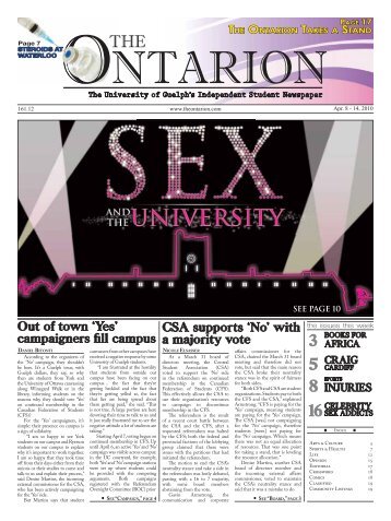 No - The Ontarion