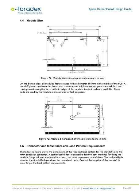 Apalis Carrier Board Design Guide - Toradex