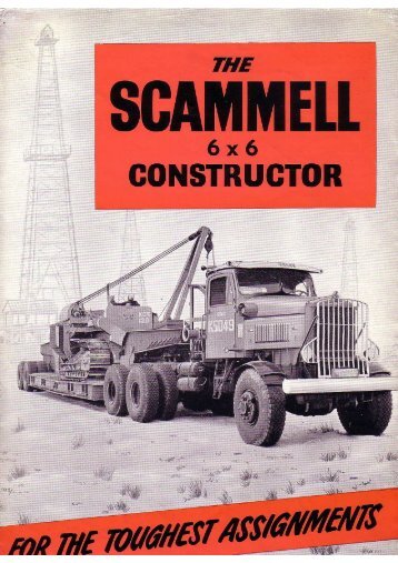 Scammell 6x6 Constructor - Special Offroad Vehicles