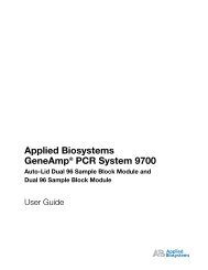 Applied Biosystems GeneAmpÂ® PCR System 9700 - Projects at ...
