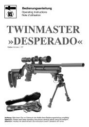 TWINMASTER Â»DESPERADOÂ« - Airguns of Arizona