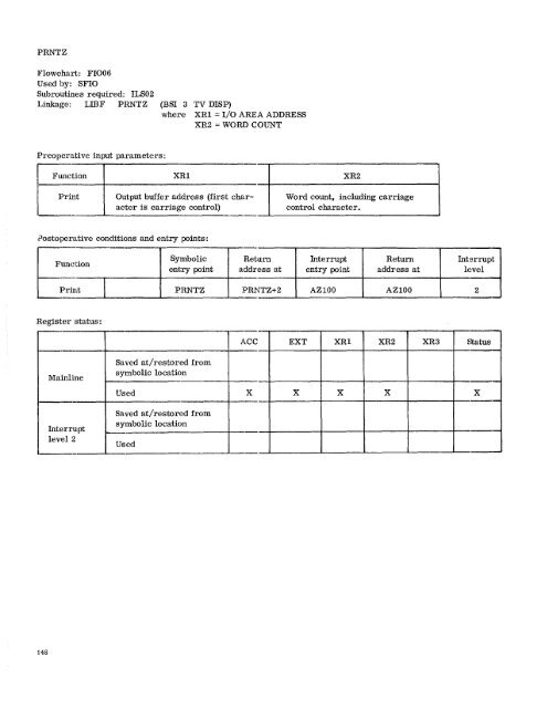 Program Logic Manual - All about the IBM 1130 Computing System