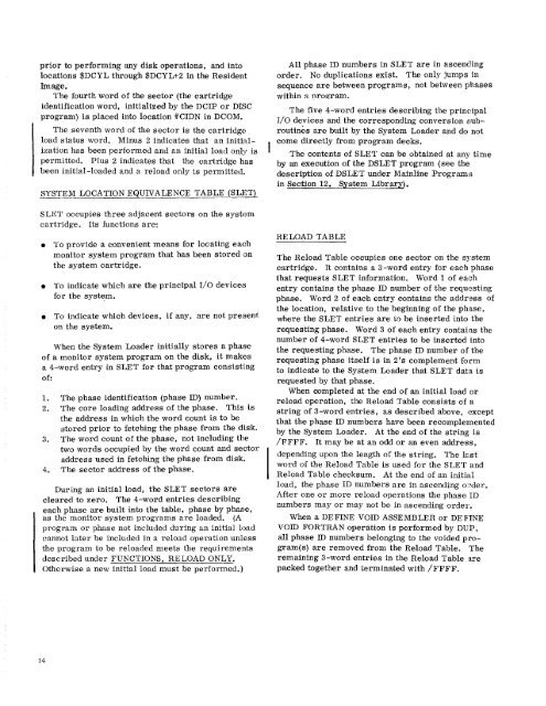 Program Logic Manual - All about the IBM 1130 Computing System