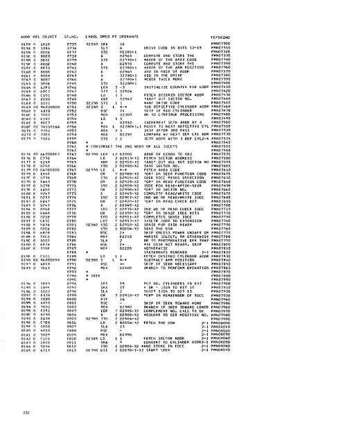 Program Logic Manual - All about the IBM 1130 Computing System