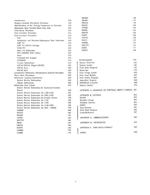 Program Logic Manual - All about the IBM 1130 Computing System