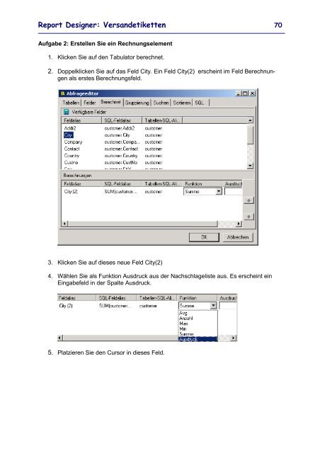 Report Builder Kurs - SVWS-NRW