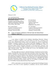 CSPA's Notice of Intent to Sue - CSPA, California Sportfishing ...