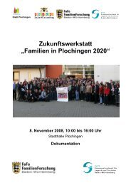 Familien in Plochingen 2020 - Familienfreundliche Kommune