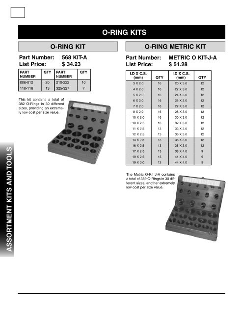 Selection Guide/Standard Size Quad-Ring® Brand Seals and Quad® Brand  O-Rings Seals - Minnesota Rubber & Plastics