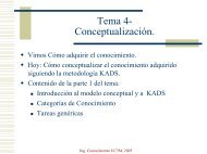 Tema 4- Conceptualización. - GIAA