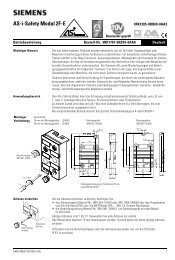 AS-i-Safety Modul2F-E - Siemens